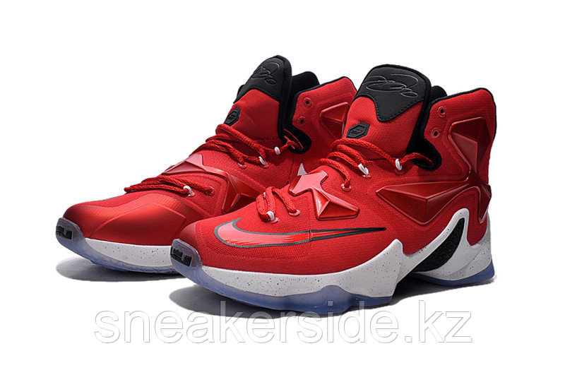 Кроссовки Nikе LeBron XIII (13) Red White Black (36-47) - фото 2 - id-p20222426