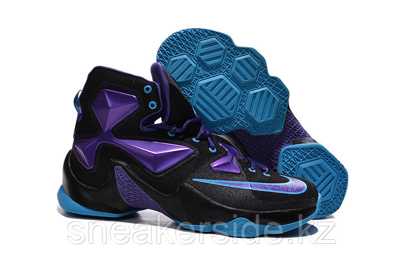 Кроссовки Nikе LeBron XIII (13) Purple Blue Black (36-47) - фото 1 - id-p20222449