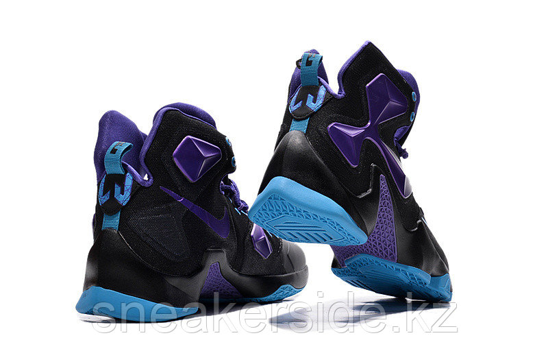 Кроссовки Nikе LeBron XIII (13) Purple Blue Black (36-47) - фото 4 - id-p20222449