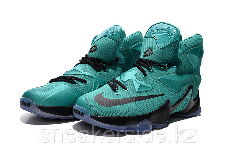 Кроссовки Nikе LeBron XIII (13) Green Purple Black (36-47) - фото 3 - id-p20222455