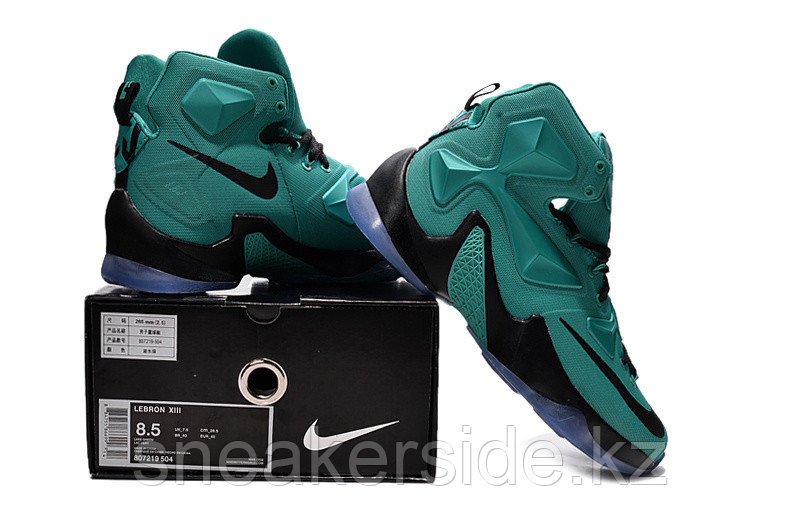 Кроссовки Nikе LeBron XIII (13) Green Purple Black (36-47) - фото 5 - id-p20222455