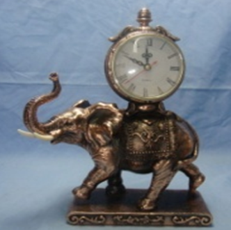 Статуэтка Слон с часами - фото 1 - id-p1039082