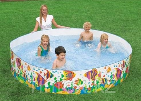 Бассейн каркасный Intex "Аквариум" 244х46 см