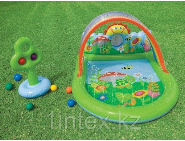 Водный игровой центр-бассейн Лужайка intex