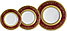 Цептер Фарфор Роял Голд Бордо комплект на 6 персон, фото 2