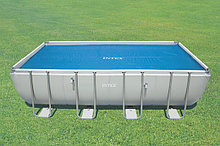 Обогревающее покрывало Intex Solar Pool Cover для бассейнов (549см x 274см) 