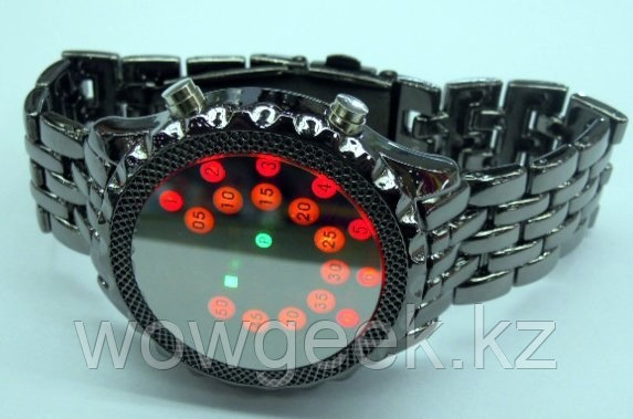 Оригинальные часы Black Mirror (металлический браслет) - фото 3 - id-p1049924