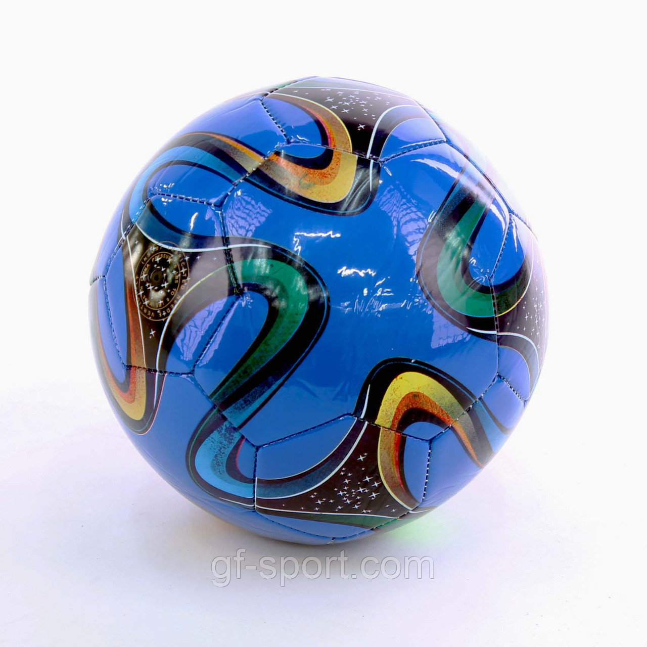 Мяч футбольный детский лакированный