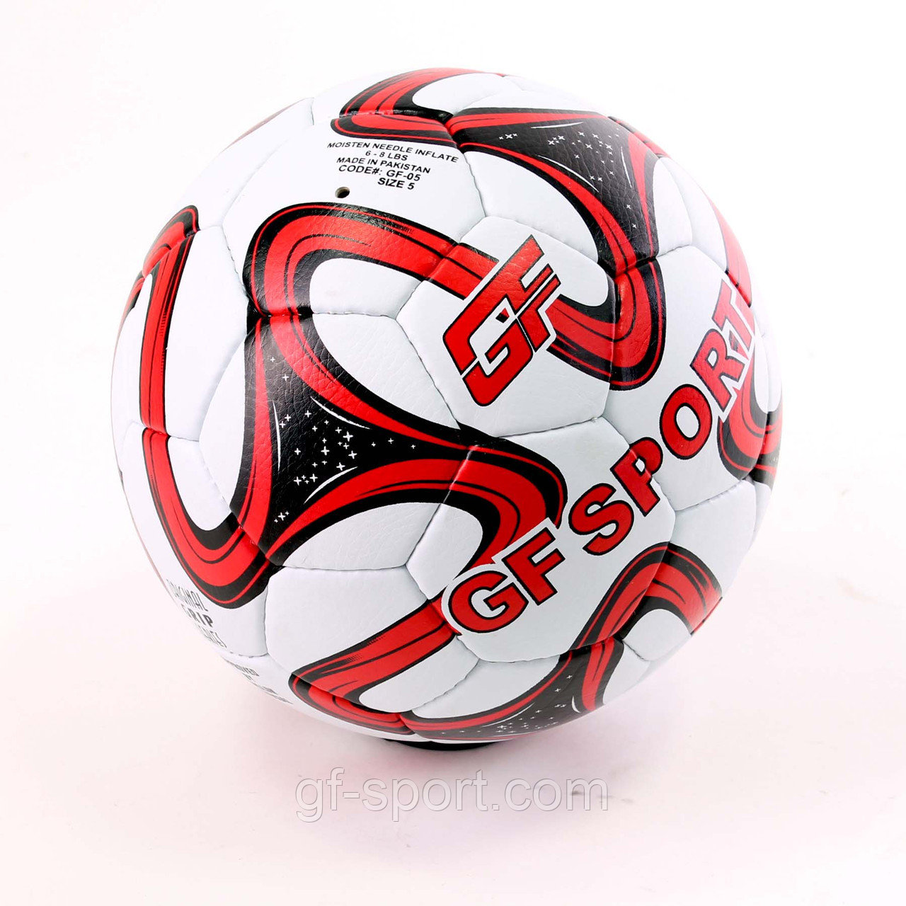 Мяч футбольный GF SPORT(красный)