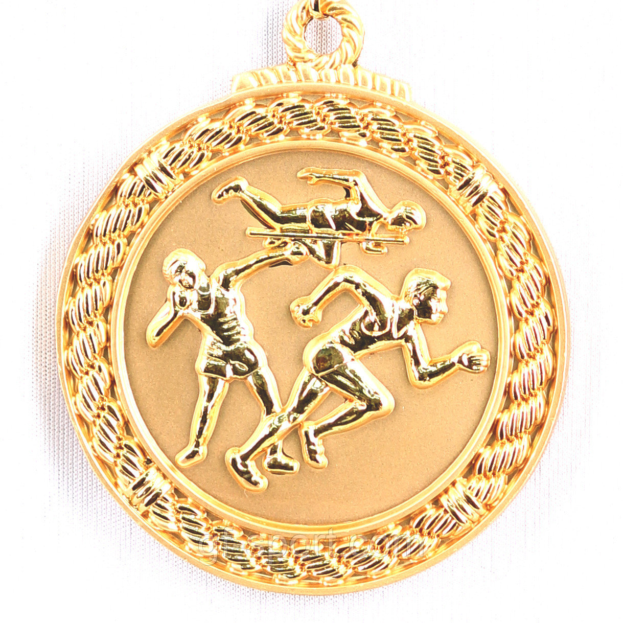 Медаль рельефная ЛЕГКАЯ АТЛЕТИКА (золото)