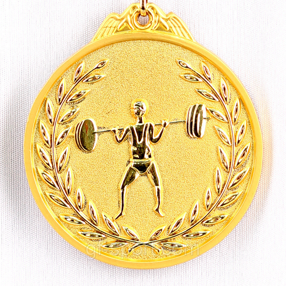 Медаль рельефная ТЯЖЕЛАЯ АТЛЕТИКА (золото)2118