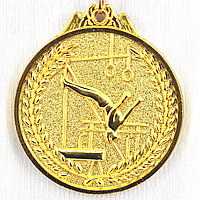 Медаль СПОРТИВНАЯ ГИМНАСТИКА (золото)М48