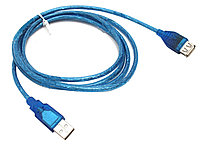 Кабель, провод, шнур USB 2.0 (male-female) удлинительный, 1.5 м