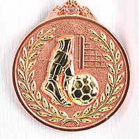 Медаль рельефная ФУТБОЛ (бронза)М49