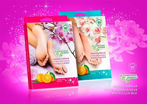 Педикюрные носочки (Peeling feet mask)