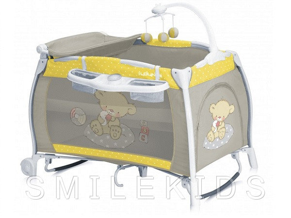 Кровать-манеж Lorelli I'LOUNGE 2 Rocker