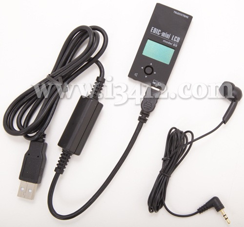 Edic-mini B8-LCD с микрофоном и USB-шнуром