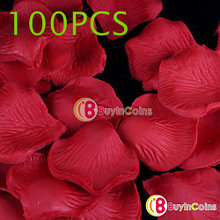 Шелковые лепестки роз 100 шт. (красные)