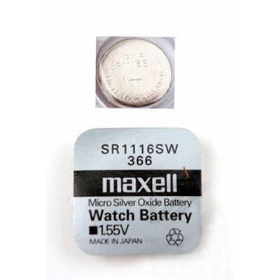 Батарея Maxell 366 1.55v  SR1116SW