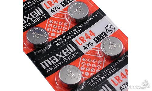 Батарейка Maxell LR44/A76/l1154h/ag13 (1.5v)