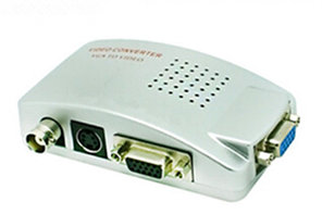 Конвертер VGA to BNC RCA TV S-Video converter