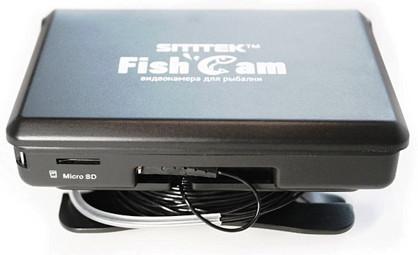 Видеокамера для рыбалки "SITITEK FishCam 350 DVR" может записывать видео на карту памяти