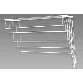 Сушилка для белья потолочная "Лиана" 5 линий 1,7 м, цвет белый