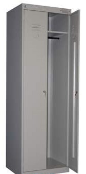 Металлический шкаф для одежды ТМ 22-800 - фото 1 - id-p1086118