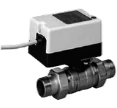 Двухходовой водяной клапан с приводом Gruner 235 R2-024-BOFI250N