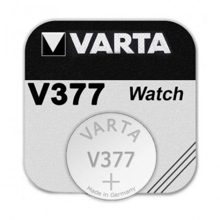 Батарейка VARTA V 377 SR 626 SW 1.55V, 1 шт, блистер