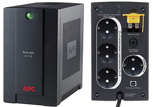 Источник бесперебойного питания Back-UPS APC (BC650-RSX761)
