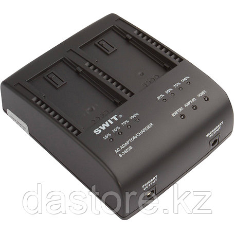 SWIT S-3602B двух-канальное зарядное устройство для аккумуляторов Panasonic VBG6 и SWIT S-8BG6, фото 2