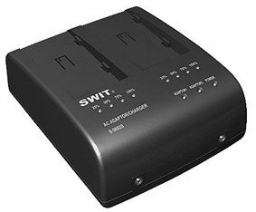SWIT S-3602F двух-канальное зарядное устройство для аккумуляторов NP-F770/970 и S-8972/S-8970/S-8770, фото 2