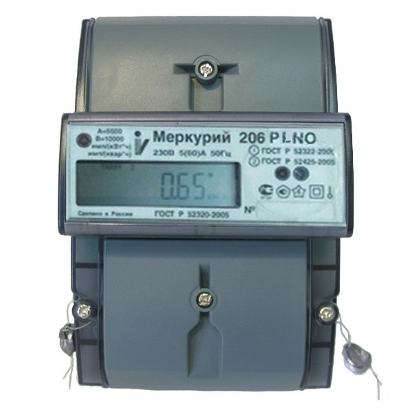 Меркурий 206 PLNO Счетчик электрической энергии однофазный, многотарифный
