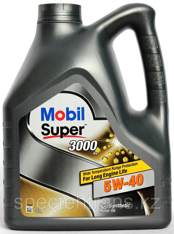 Масло моторное синтетика Super 3000 Х1 5W-40 (4л) MOBIL