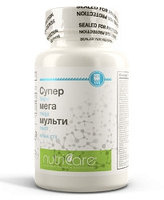 Супер Мега Мульти при лечении цистита, уретерита, таблетки, 60 шт