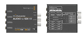 Blackmagic Design Design Mini Converter - Audio to SDI 4K эмбеддер аналогового звука в SDI (SD/HD)