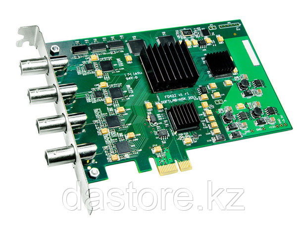 СофтЛаб Опция ASI I/O (1-In/1-Out) PCI-E плата FD422, один ASI ввод-вывод - фото 1 - id-p21869591
