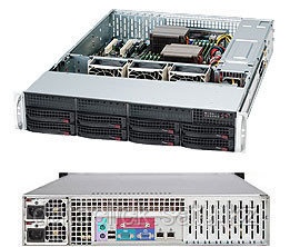 Корпус для сервера Supermicro CSE-825TQ-R720  Rack 2U