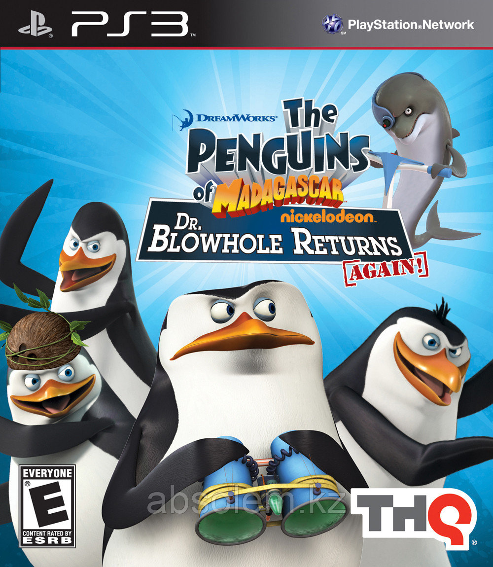Игра для PS3 The Penguins of Madagascar Dr.Blowhole Returns на русском языке