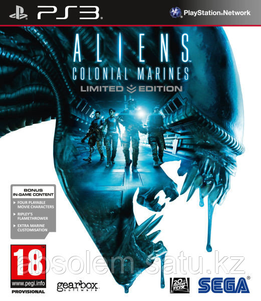 Игра для PS3 Aliens Colonial Marines Limited Edition