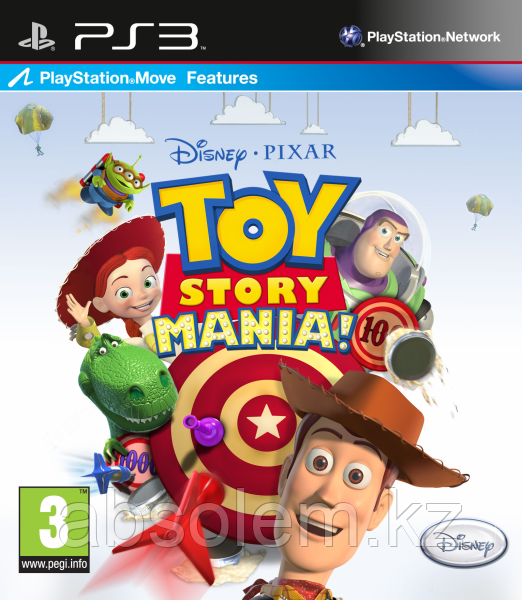 Игра для PS3 Move Toy Story Mania!