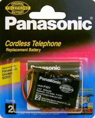 Аккумулятор PANASONIC  KX-A36A \HHR-P301E для радиотелефонов
