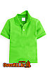 Зеленая футболка поло для детей