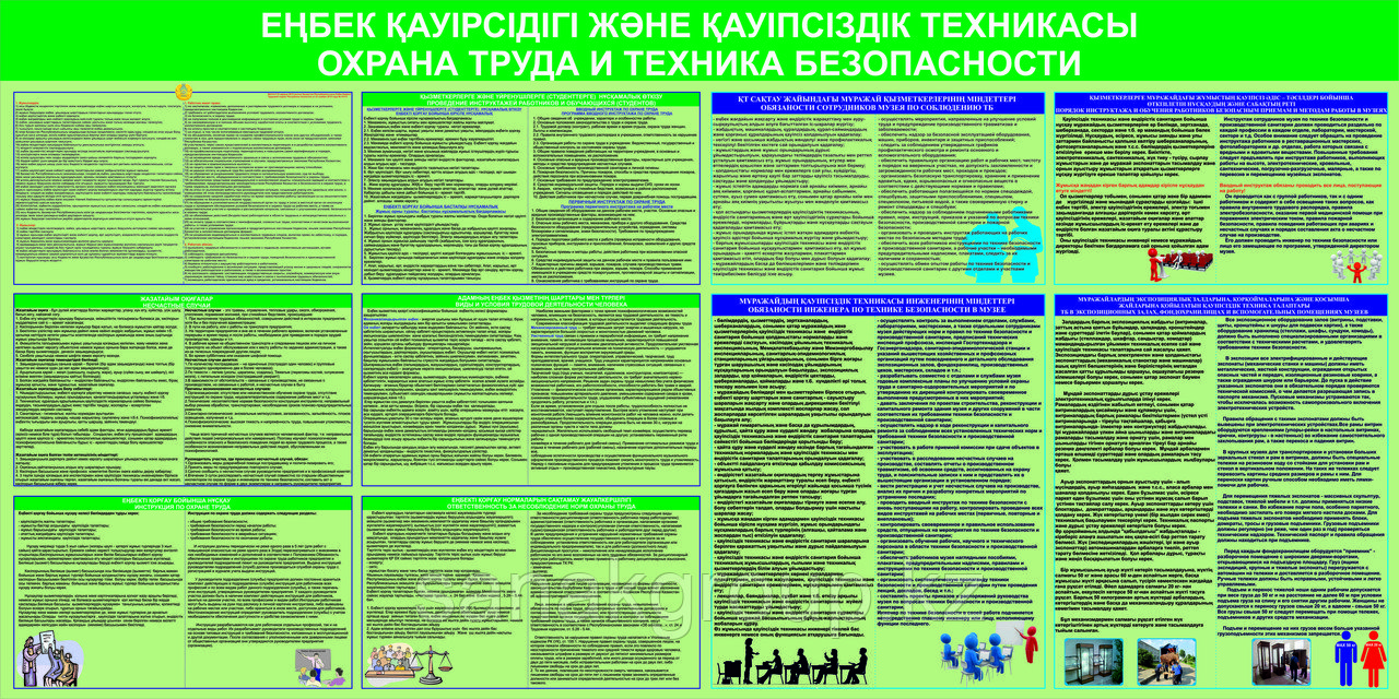 Стенд "Безопасность и Охрана труда"