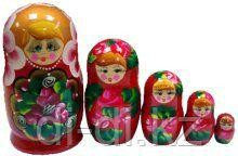 Матрешка 5 в 1 расп. гуашь(RNToys)