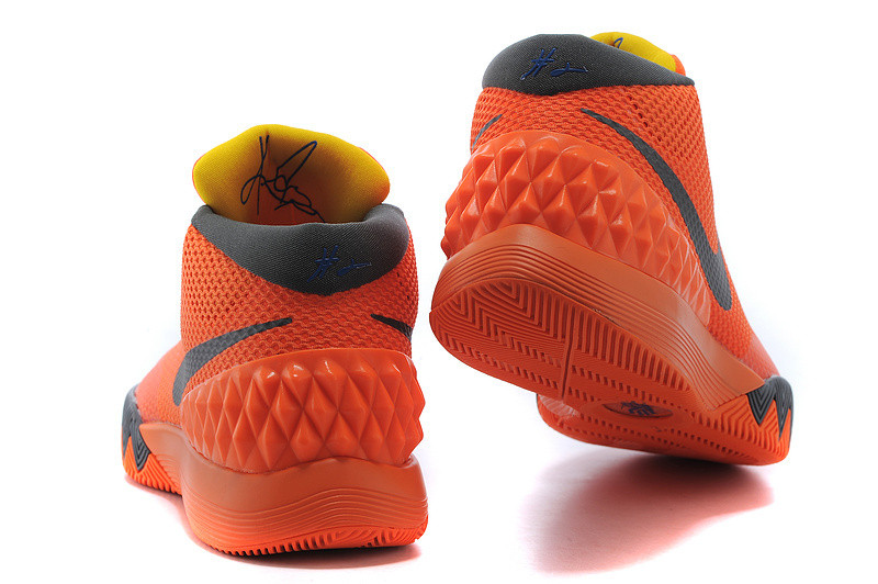 Баскетбольные кроссовки Nike Kyrie l (1) for Kyrie Irving оранжевые - фото 3 - id-p22177736