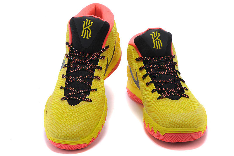 Баскетбольные кроссовки Nike Kyrie l (1) for Kyrie Irving желтые - фото 2 - id-p22177852