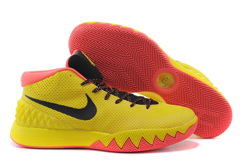 Баскетбольные кроссовки Nike Kyrie l (1) for Kyrie Irving желтые