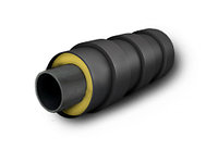 Труба ППУ ПЭ с усиленной оболочкой